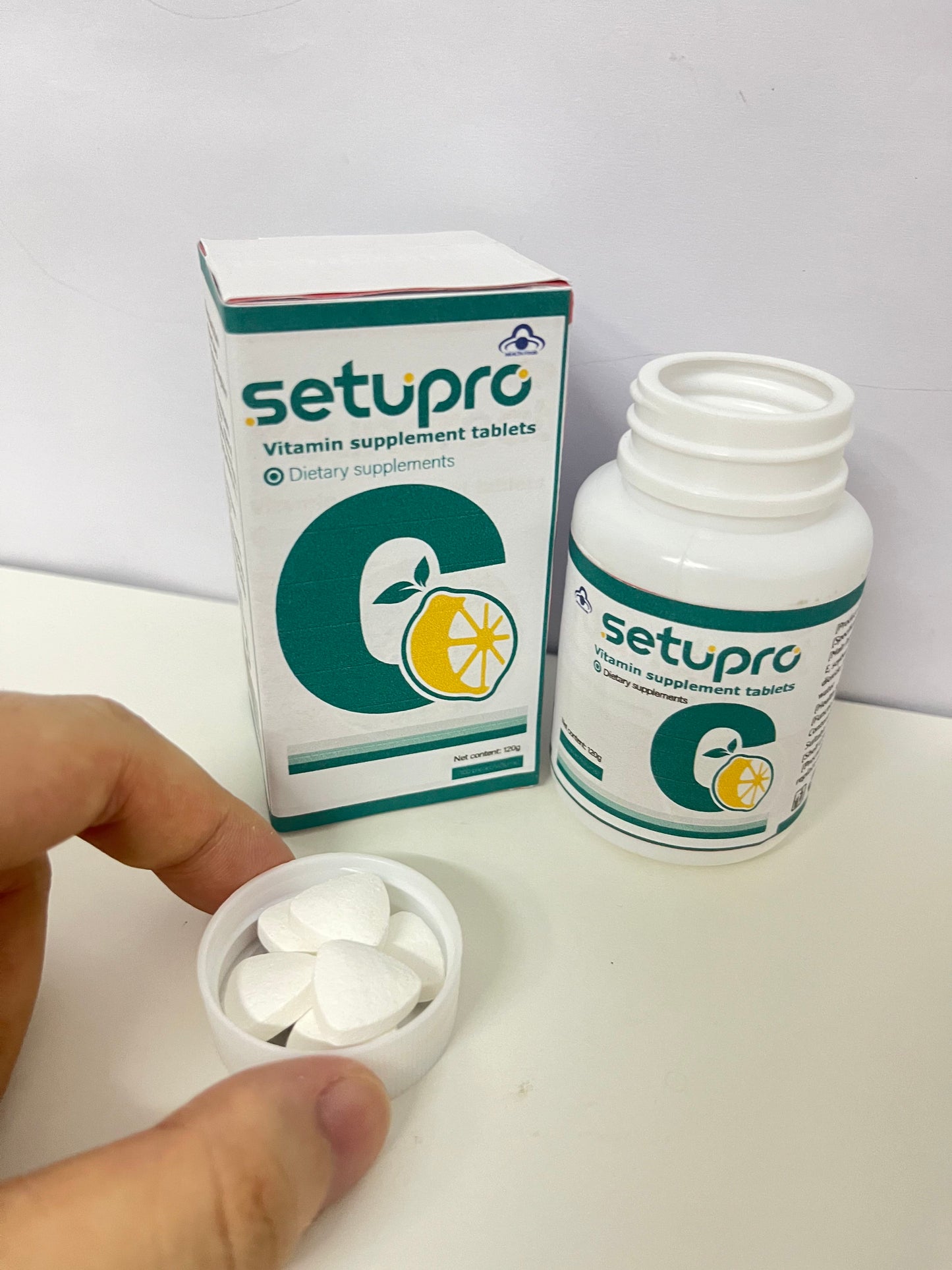 【setupro Vitamin Supplement Tablets】—— Daily Vitamin C Boost for Wellness