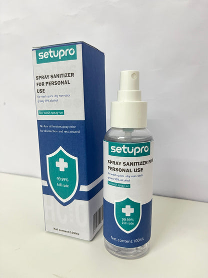 【setupro Personal Spray Sanitizer】—— Convenient On-the-Go Hygiene Protection