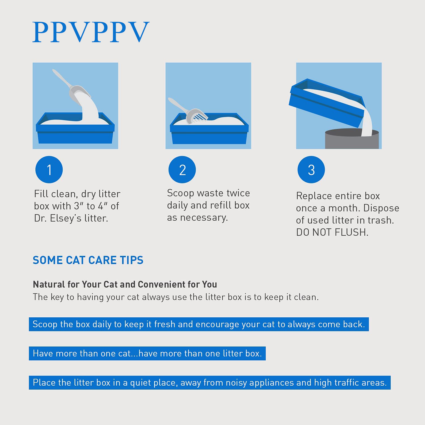 PPVPPV Premium Clumping Cat Litter Ultra Uncented Cat litter 99.9% Dust-Free, Low Tracking, Hard Clumping, Superior Odor Control & Natural Ingredients