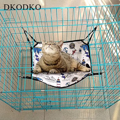 DKODKO 5 Pieces Pet  Cage Hammock Pet Hammocks Pet Cats Hammock Soft Pet Bed Suitable for Ferret Hammock Guinea Pig Hamster Gerbil Kittens Cats Cage