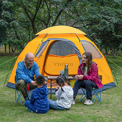 VYGVYG Outdoor Camping Tent 2/4 Person Waterproof Camping Tents Easy Setup Two/Four Man Tent Sun Shade 2/3/4 People