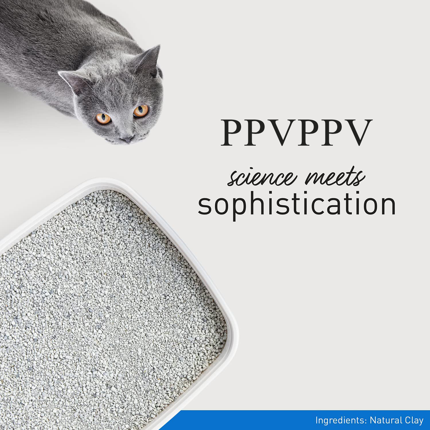 PPVPPV Premium Clumping Cat Litter Ultra Uncented Cat litter 99.9% Dust-Free, Low Tracking, Hard Clumping, Superior Odor Control & Natural Ingredients