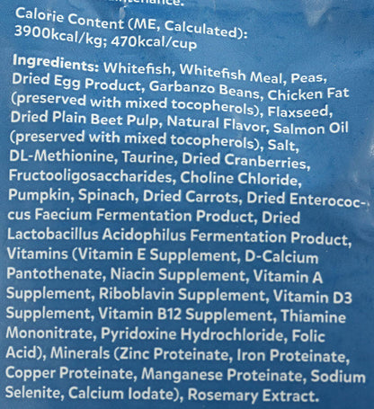 IAWIAW Pet food Grain-Free Adult Cat Food Ocean-Caught Whitefish Recipe 3.5 Pound
