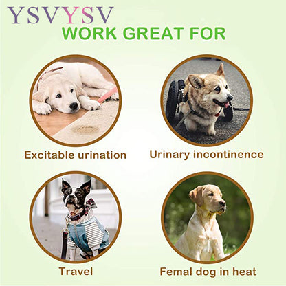 YSVYSV Diapers for Pets Female Puppy Dog Diaper 12-72pcs